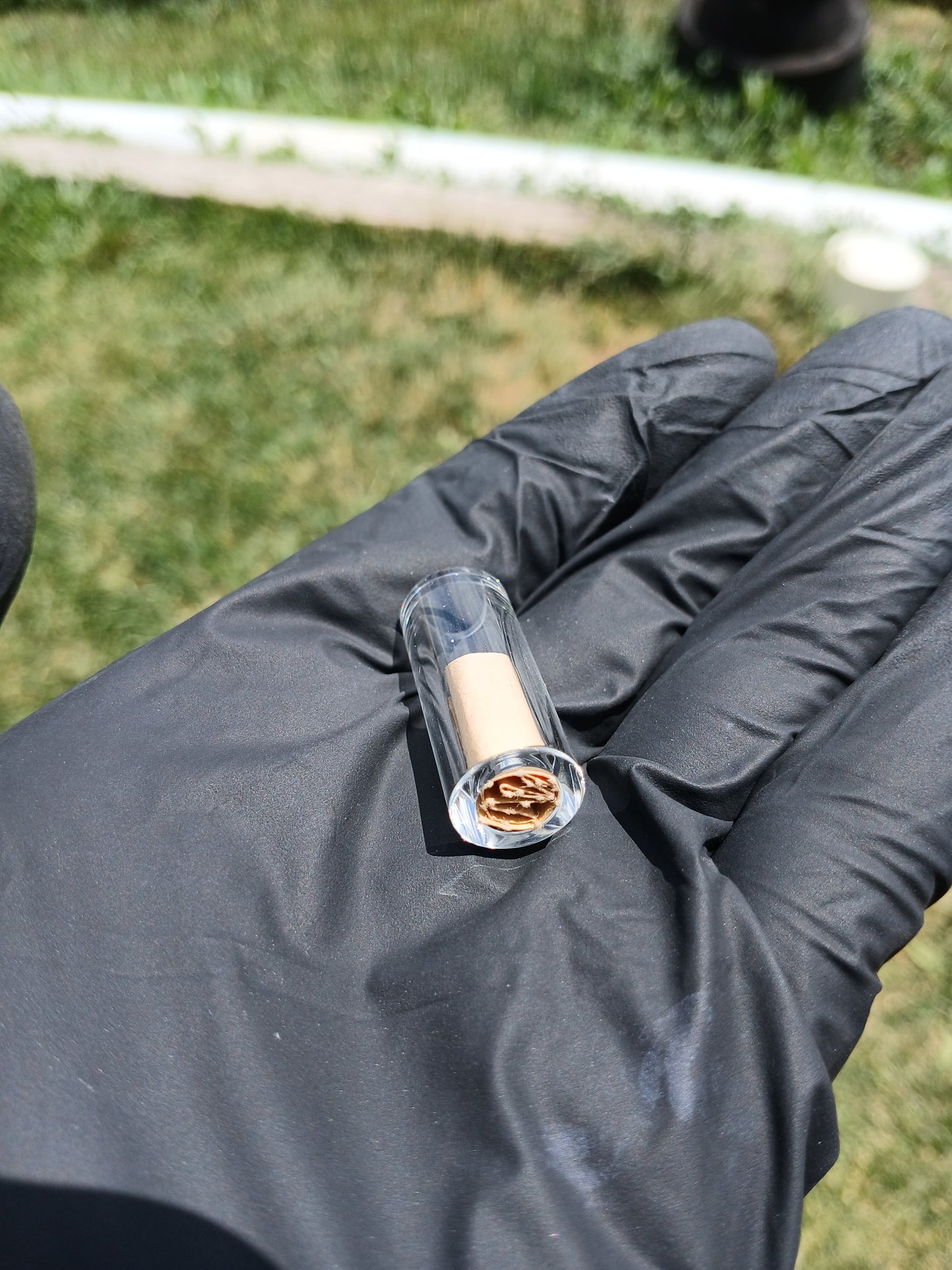 Clear Pyrex blunt/joint tips "25mm length" X Studios
