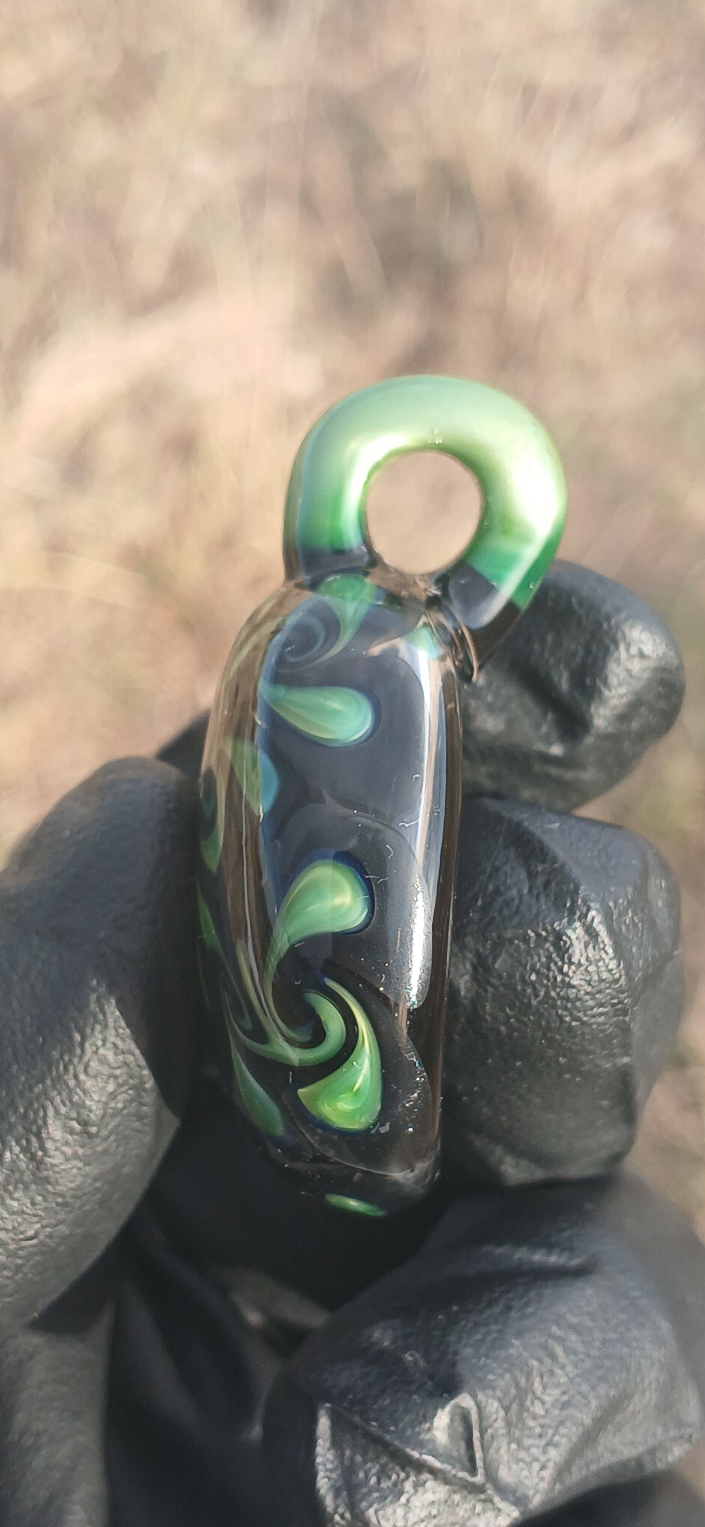 Dot swirl pendent X Studios