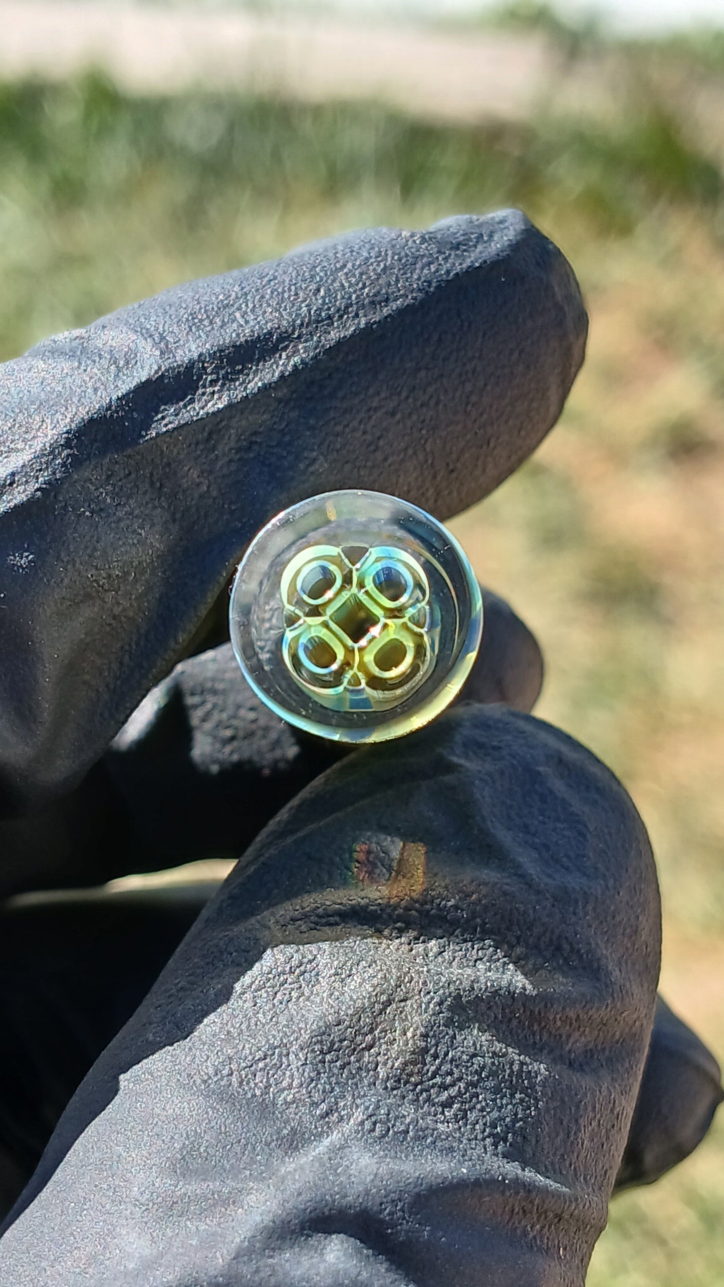 Clover power sliver fumed "12mmOD,30mm length" X Studios