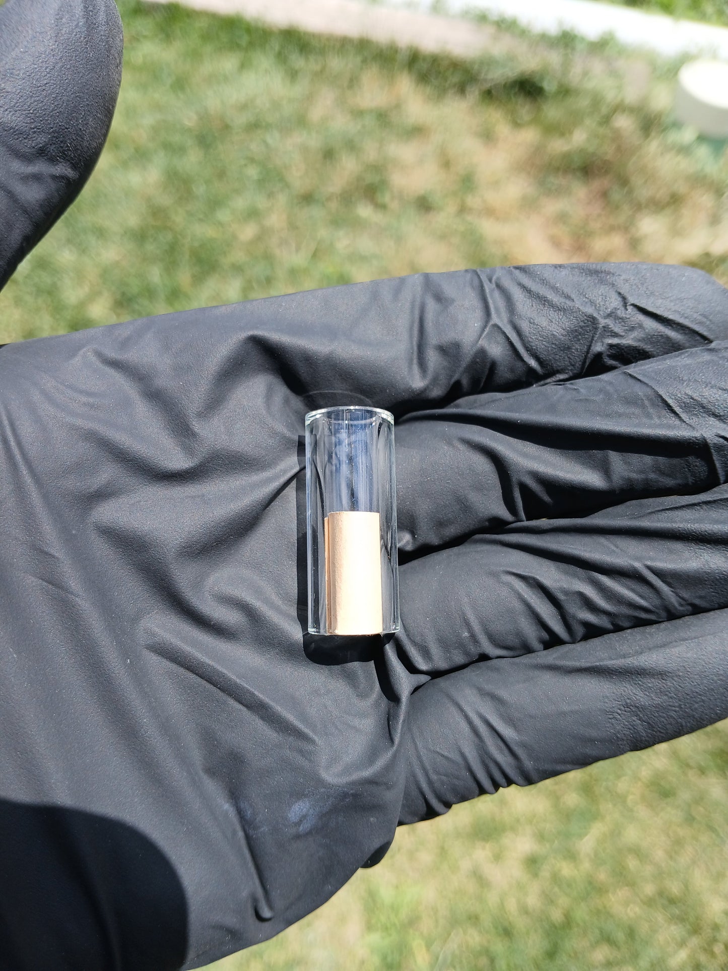 Clear Pyrex blunt/joint tips "25mm length" X Studios