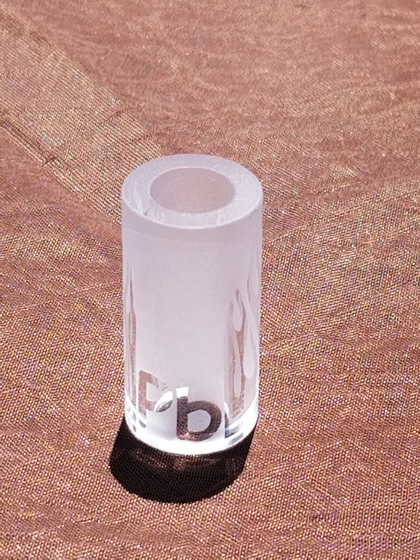 Frosted Quartz Blunt/Joint Tip "15mmOD" PB Flames X Studios