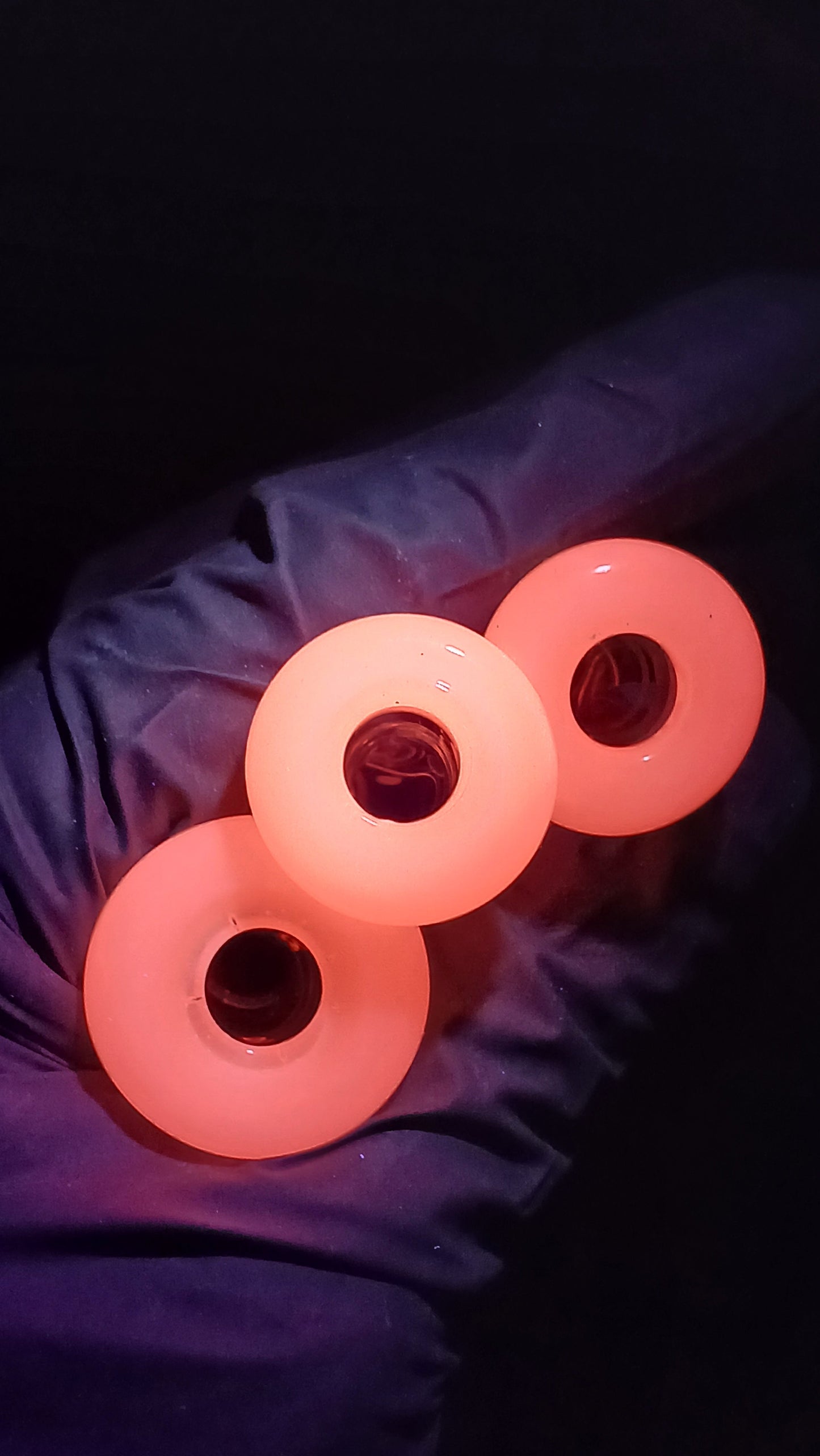 White Satin pivot tip "uv pink" X Studios