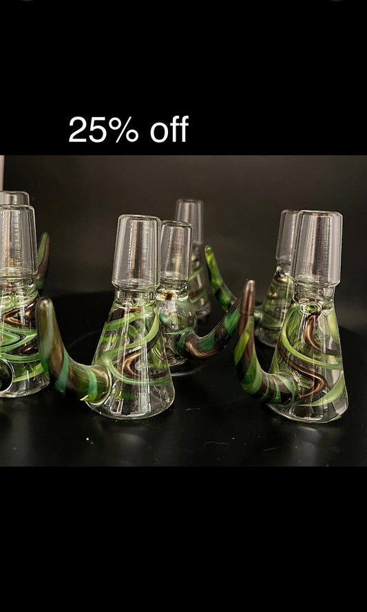 Chromium x Ion x Electrum Flower Bowls