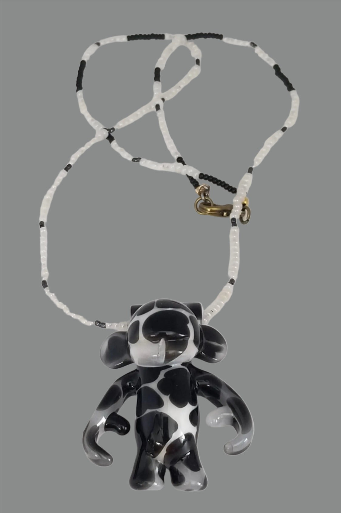 Munny Pendant with necklace Cow