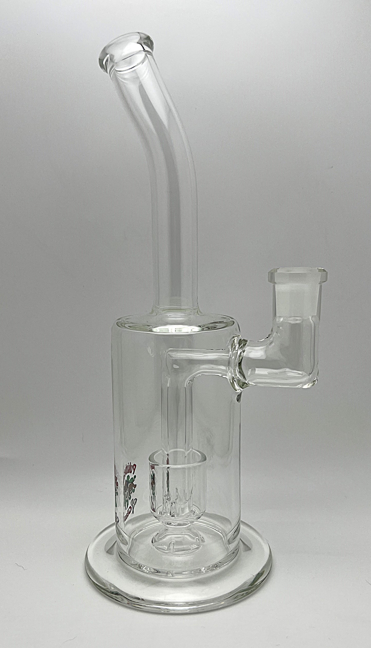 Clear centered uptake perk tube