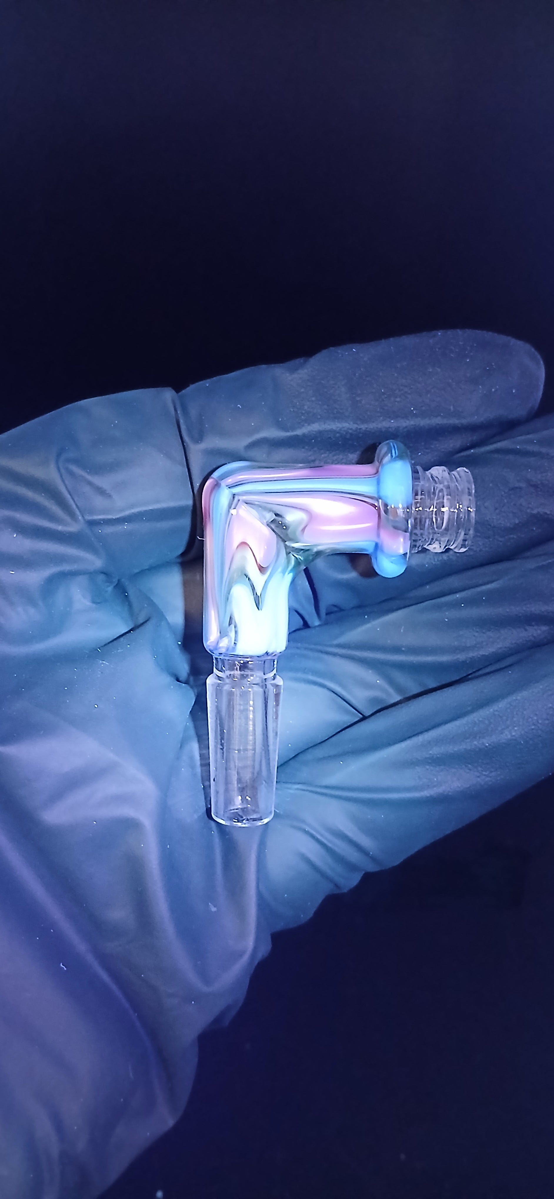 Ruby slipper×chromium UV reactivate puffco link adaptor "10mm" X Studios