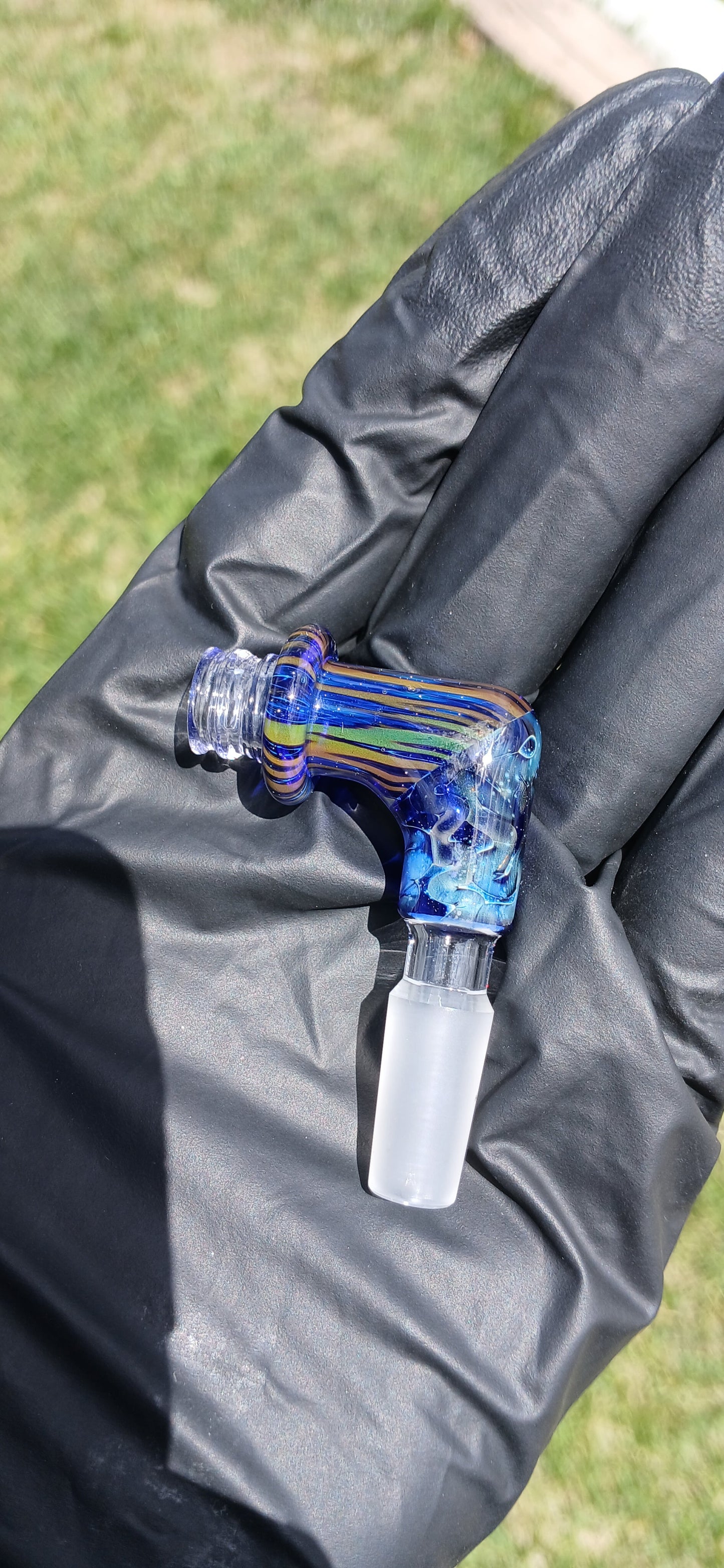 10mm silver×gold fumed link adaptor X Studios