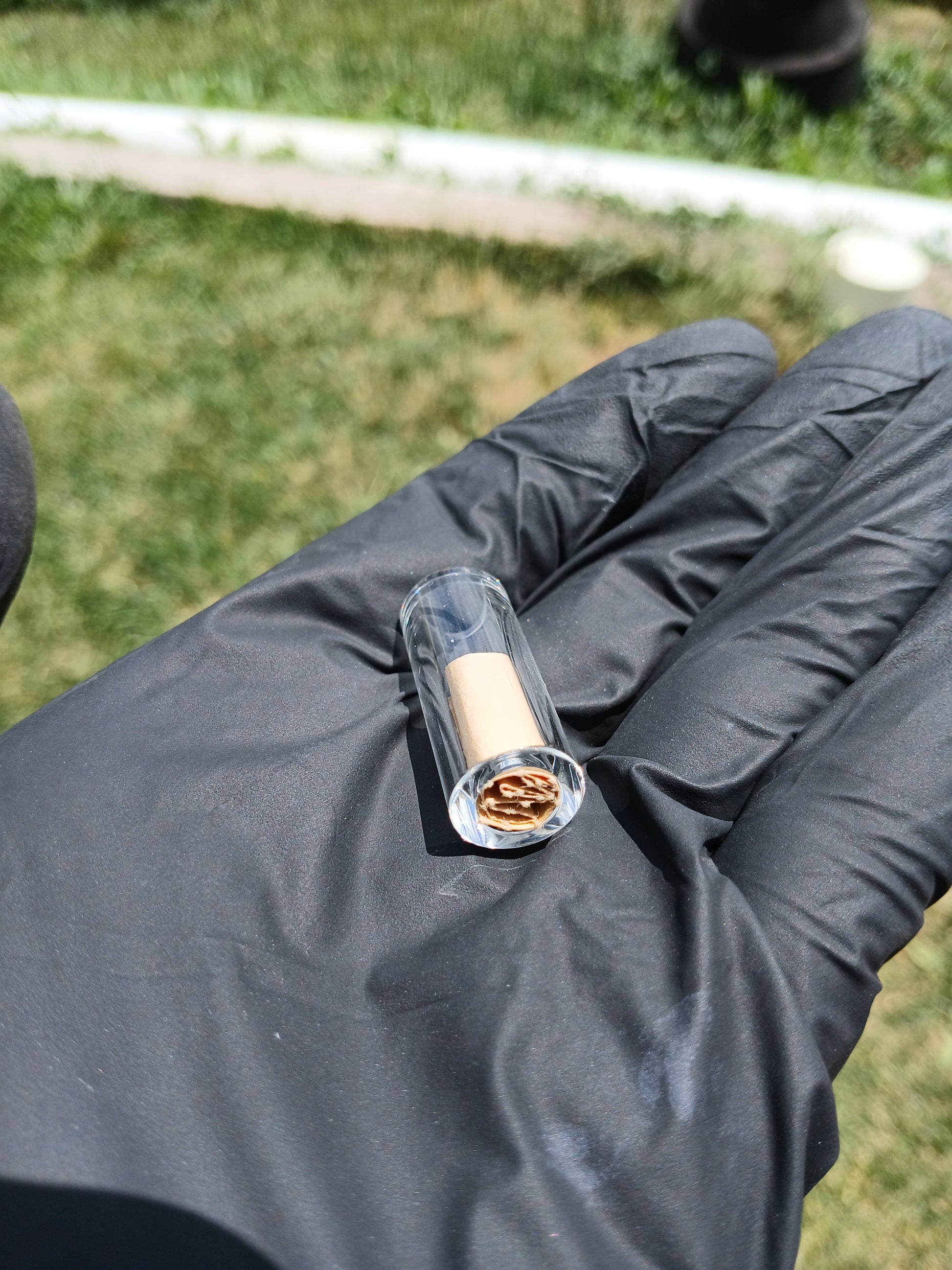 Clear Pyrex blunt/joint tips "25mm length" X Studios