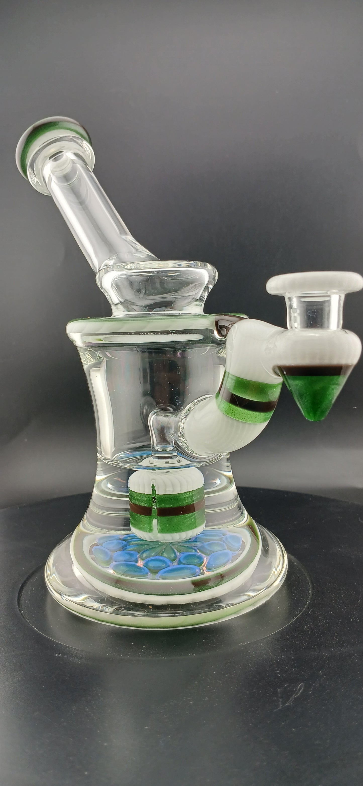 Oil drum rig 10mm Female "kick back mouth piece
