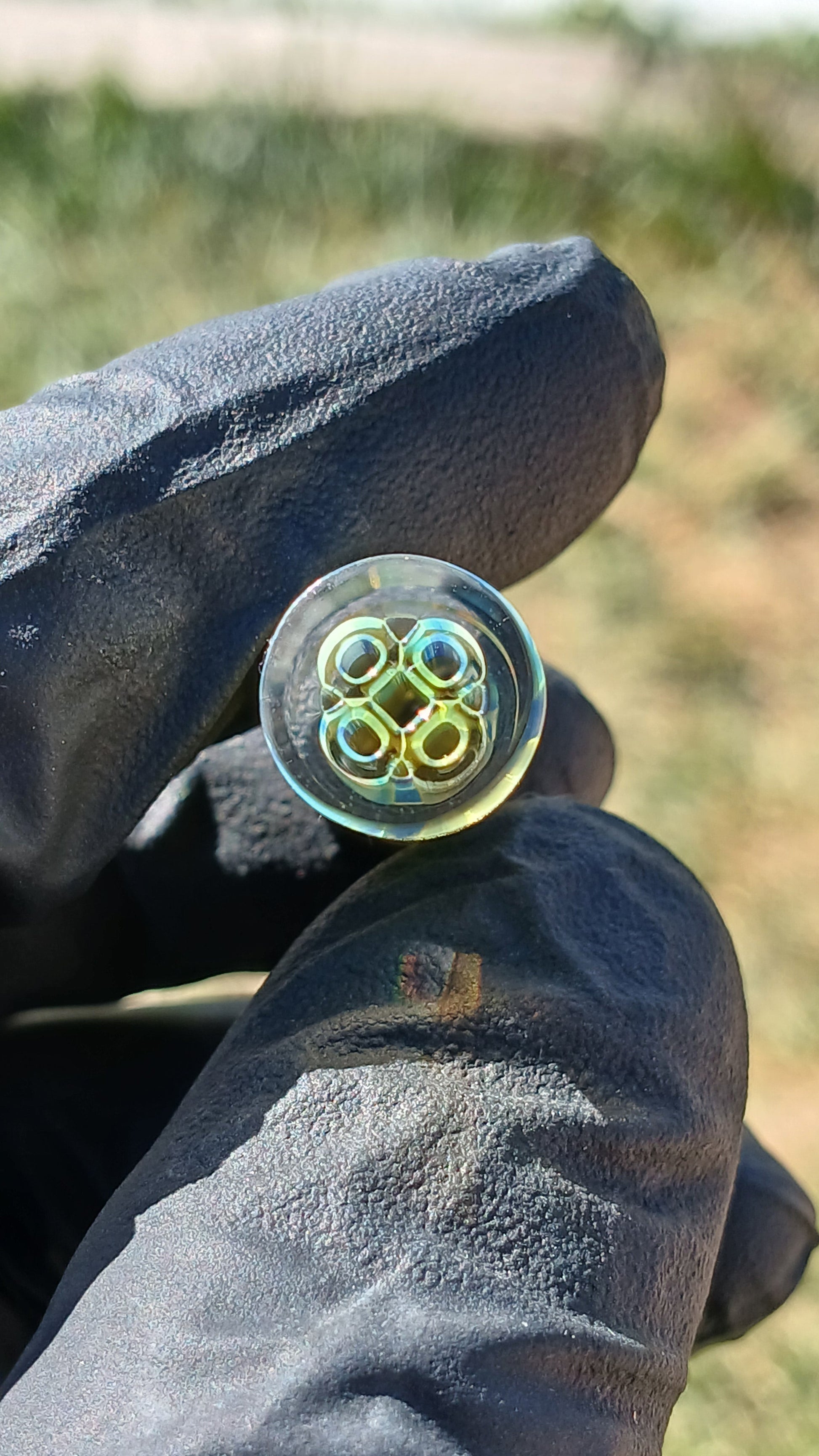 Clover power sliver fumed "12mmOD,30mm length" X Studios