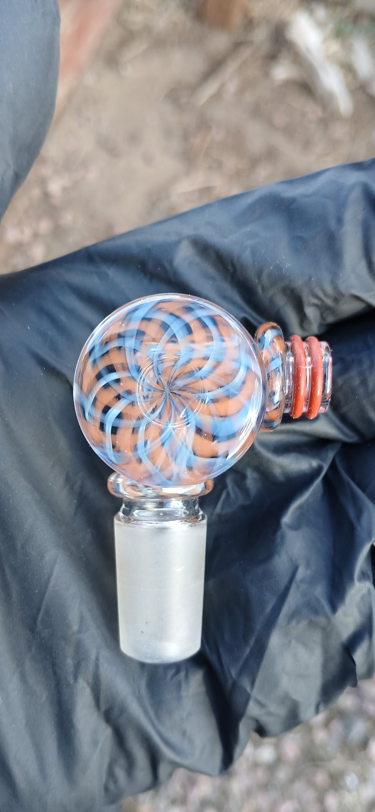 Orange×Blue Retti puffco link adaptor 14mm 90°