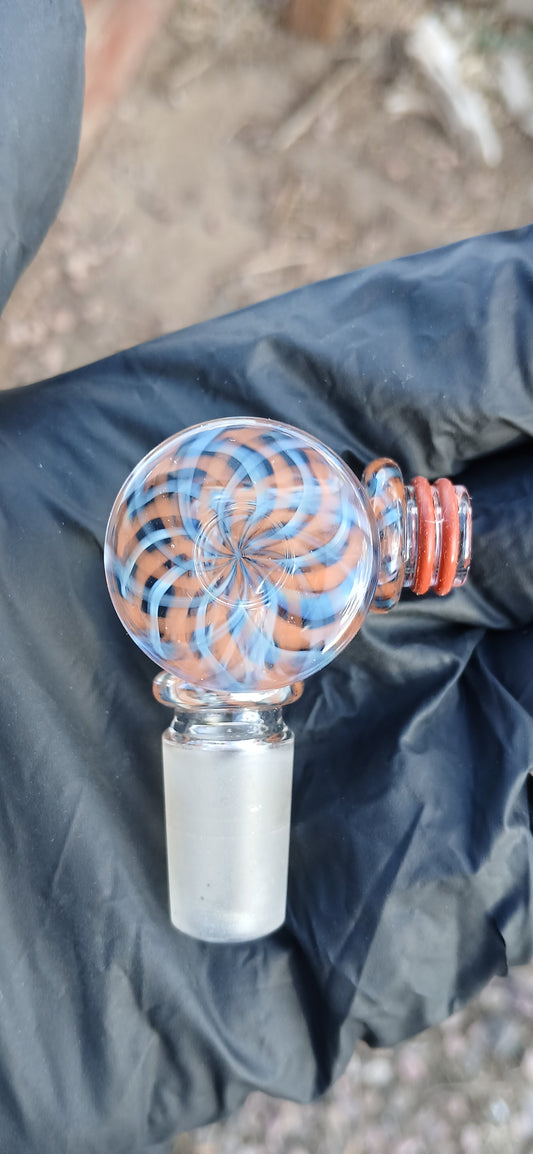 Orange×Blue Retti puffco link adaptor 14mm 90°