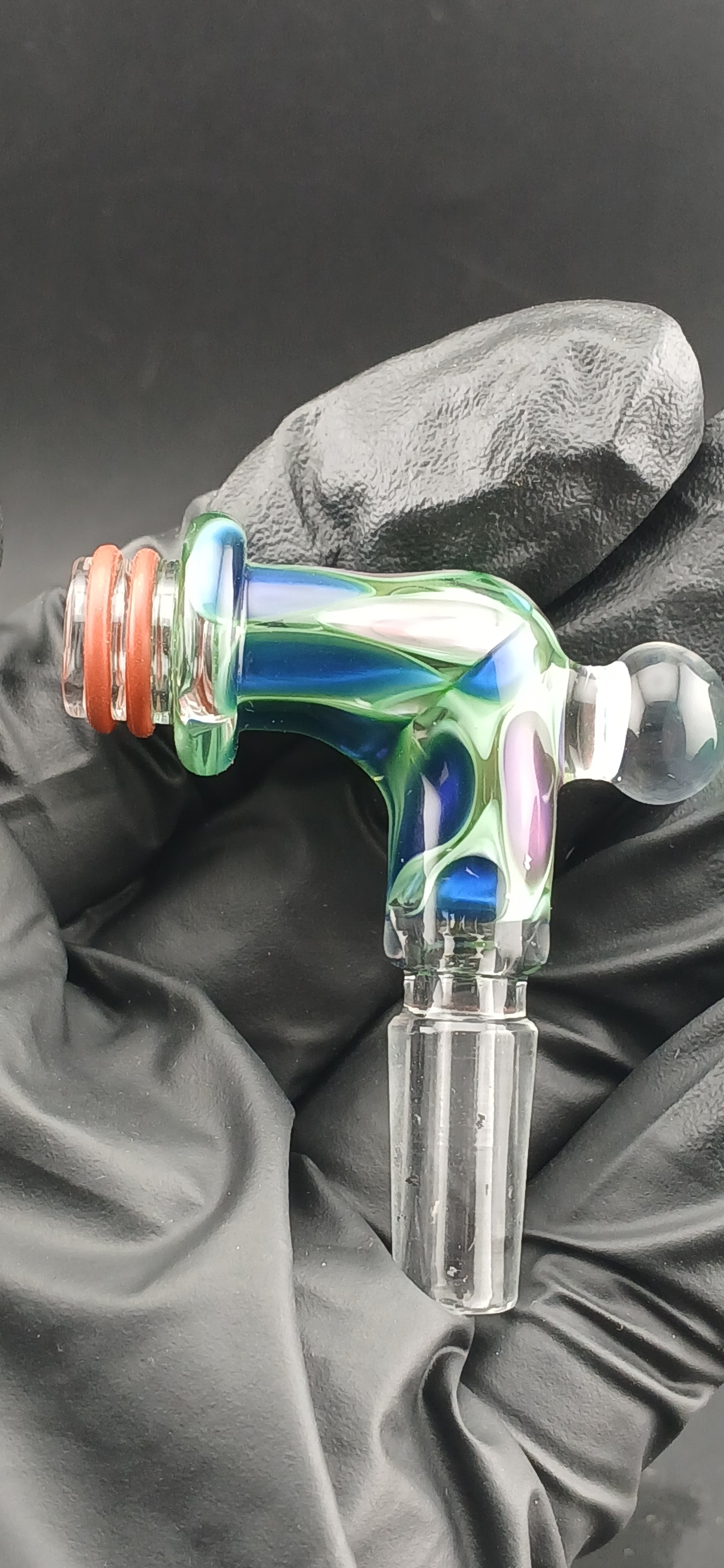 Electric Blue/ Electric purple puffco link adaptor "10mm" X Studios