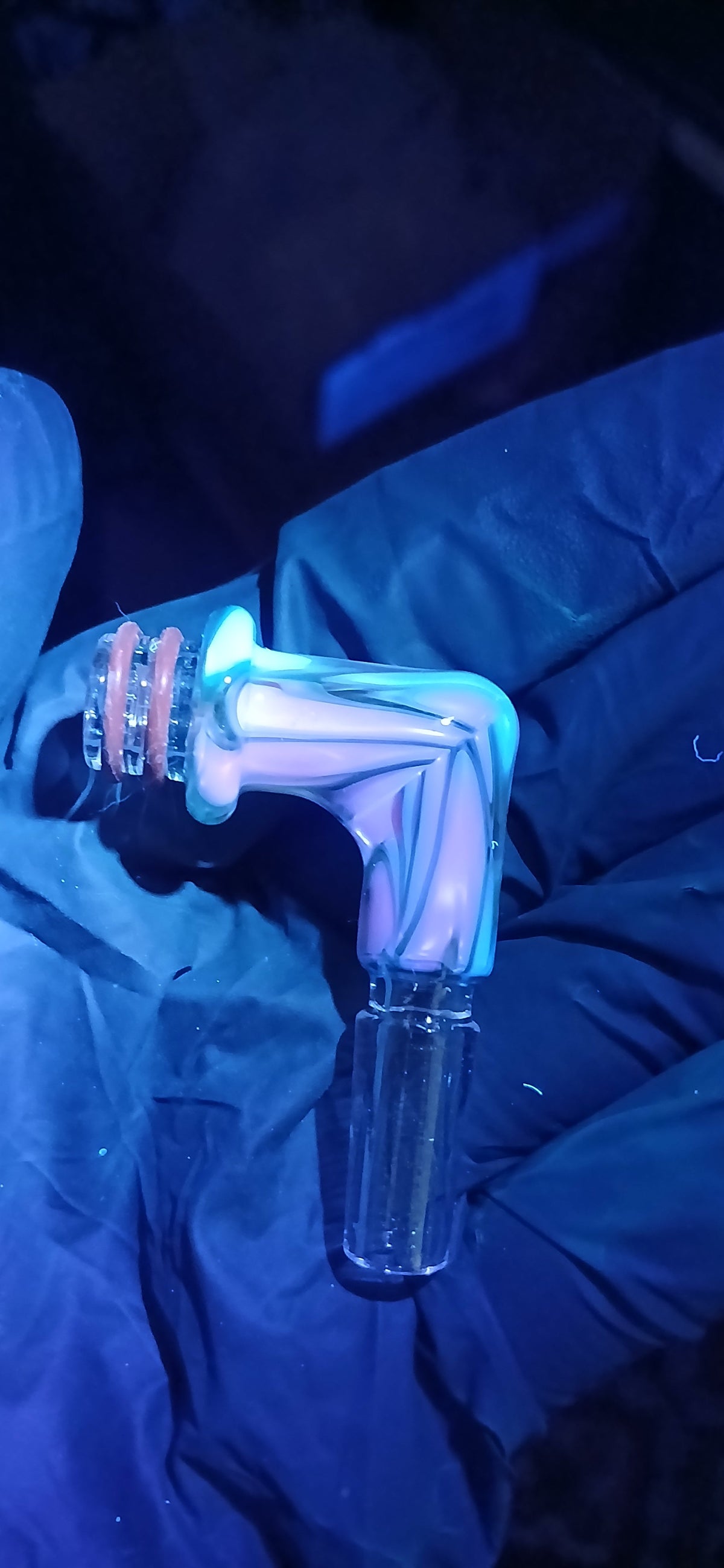 Ruby slipper×chromium UV reactivate puffco link adaptor "10mm"