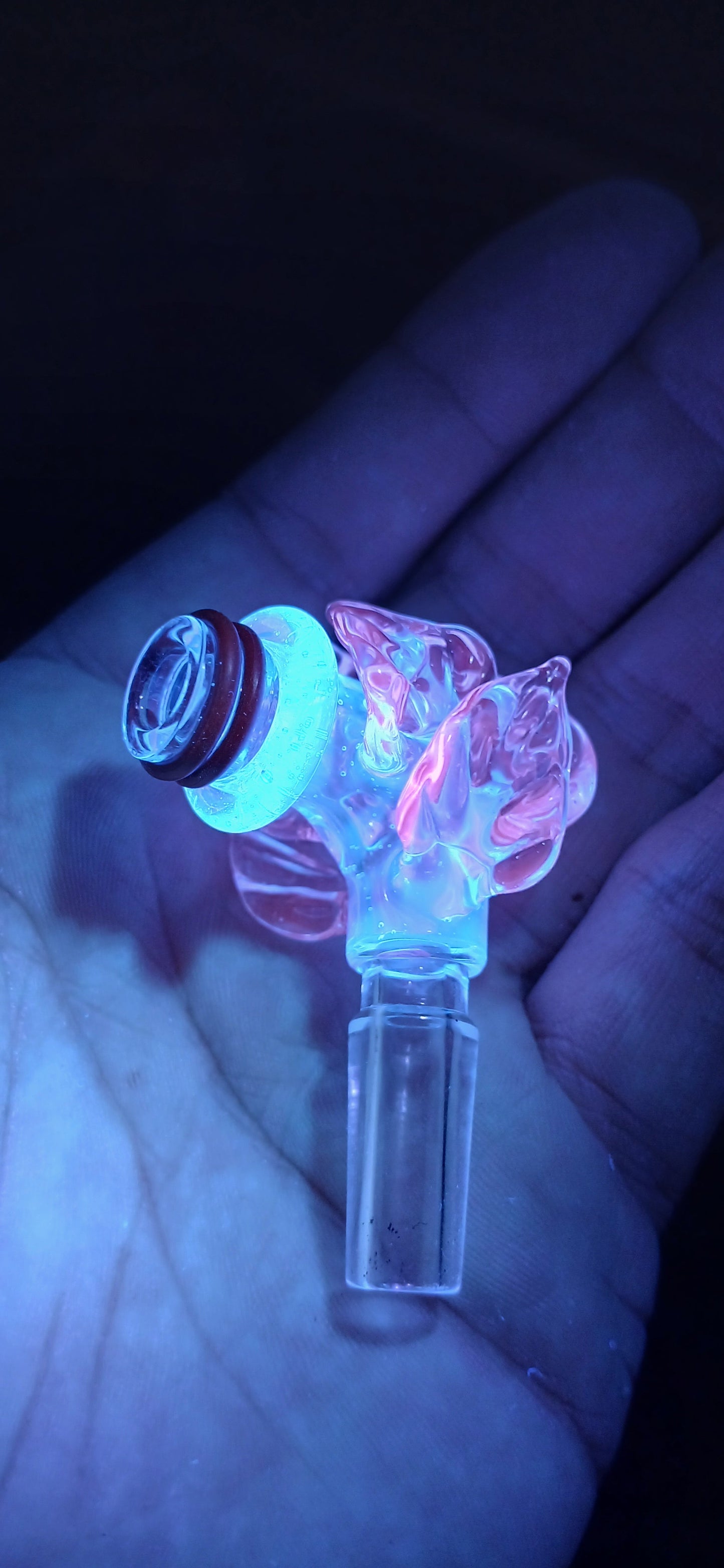 Blue-V × Pink Potion puffco link adaptor 10mm X Studios