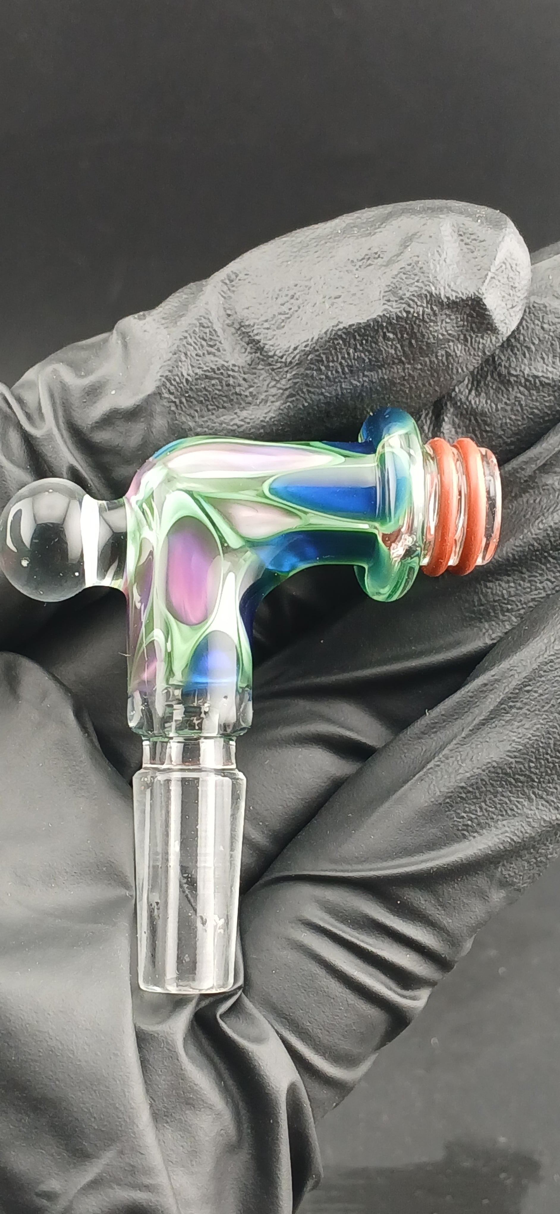 Electric Blue/ Electric purple puffco link adaptor "10mm" X Studios