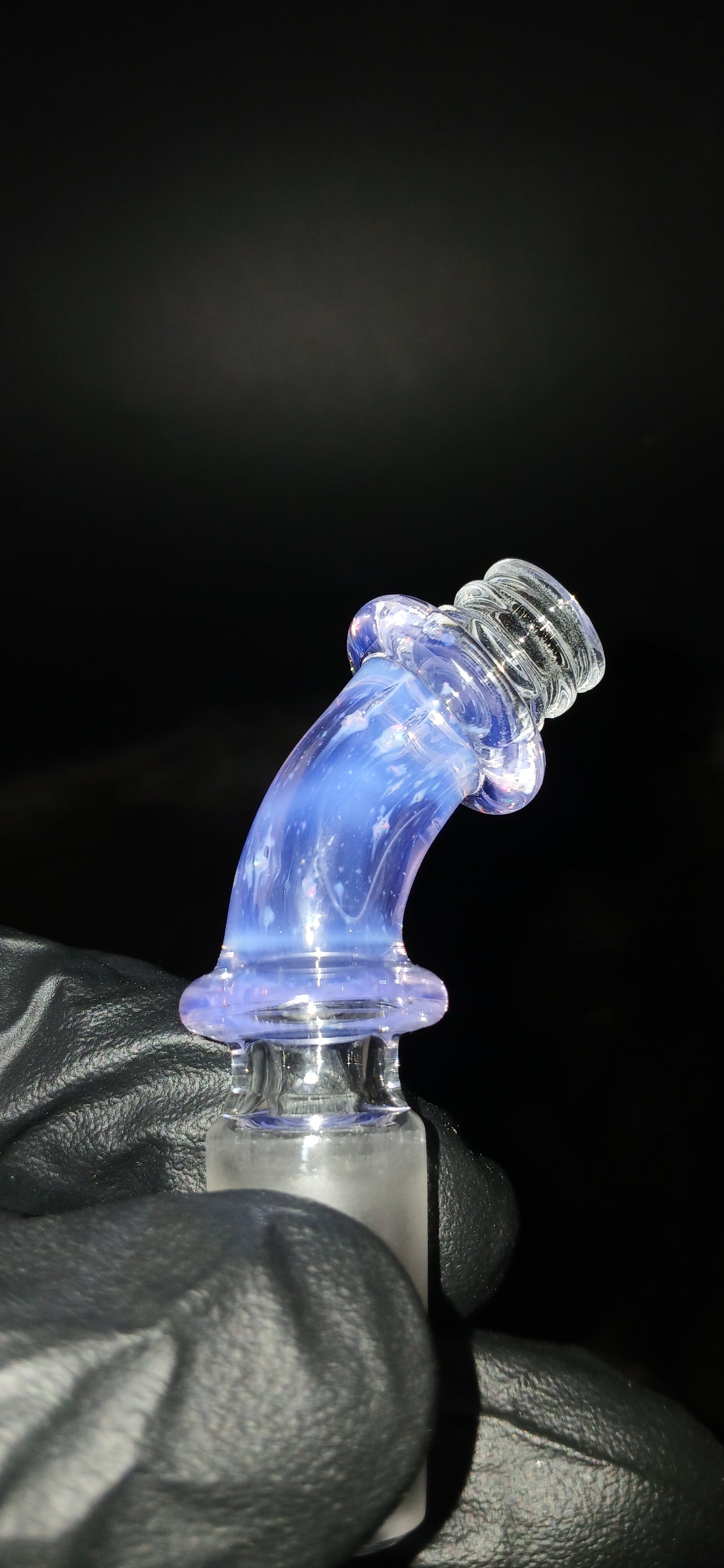 Crushed opal×Neo opal 45° puffco link adaptor "14mm