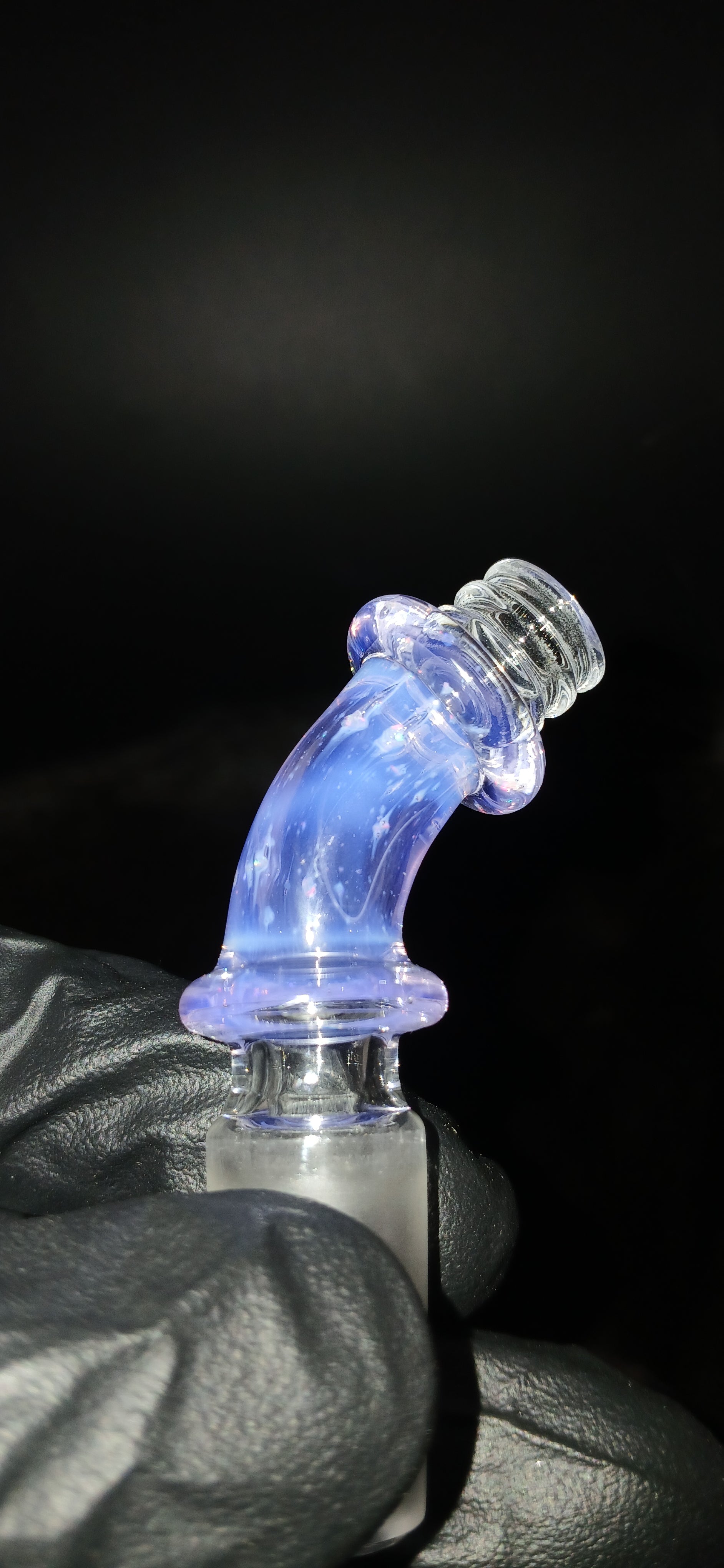 Crushed opal×Neo opal 45° puffco link adaptor "14mm