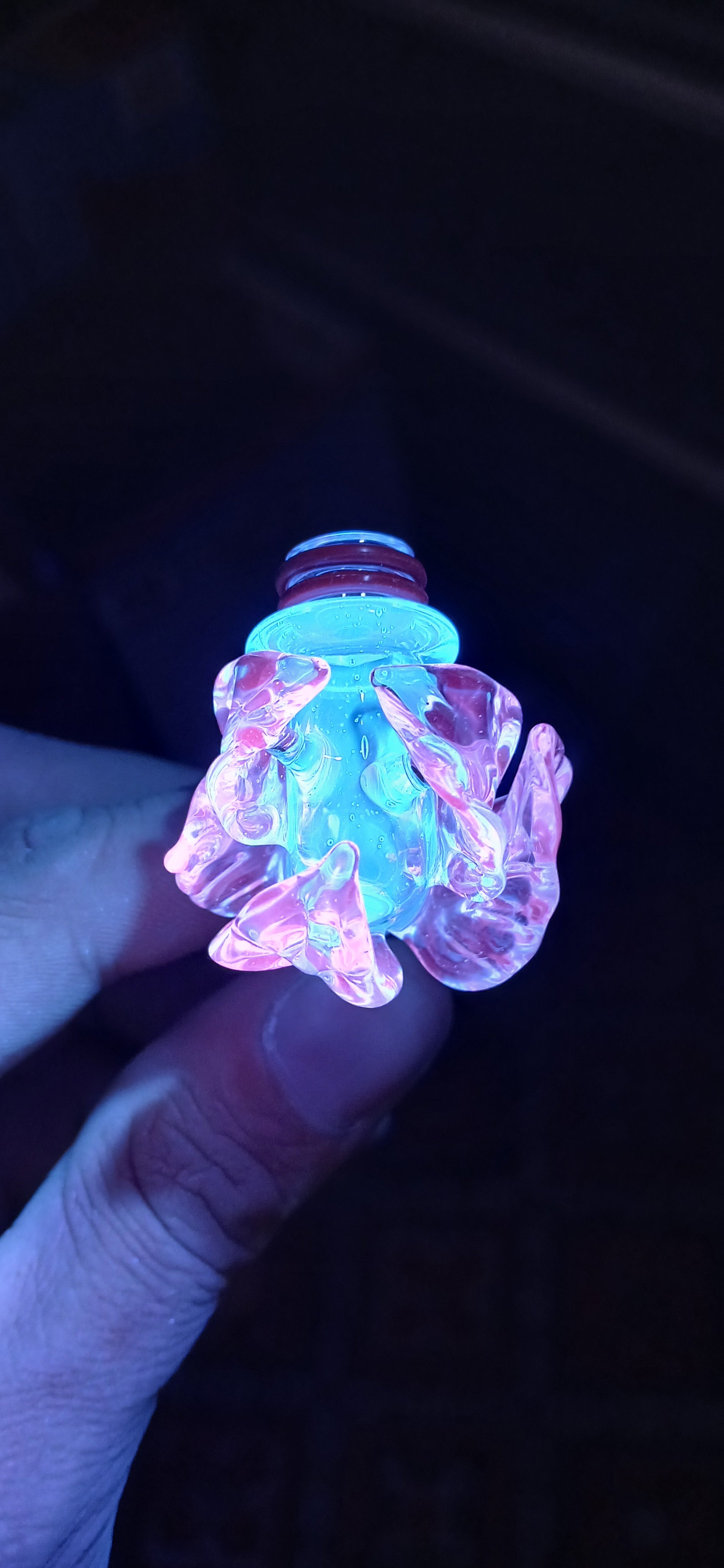 Blue-V × Pink Potion puffco link adaptor 10mm X Studios