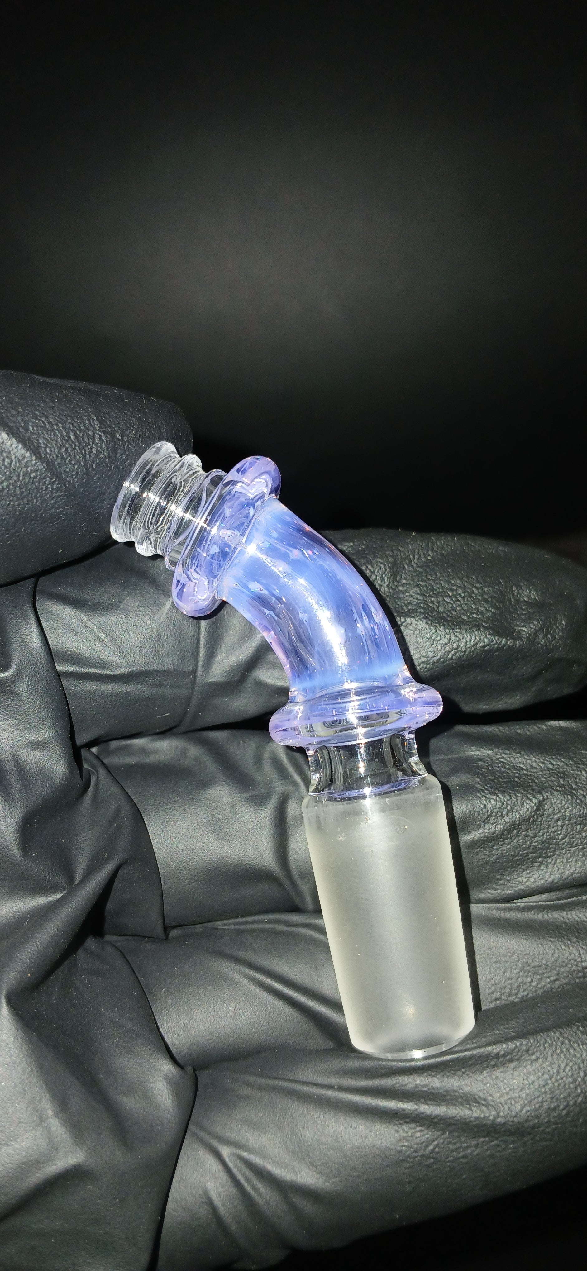 Crushed opal×Neo opal 45° puffco link adaptor "14mm