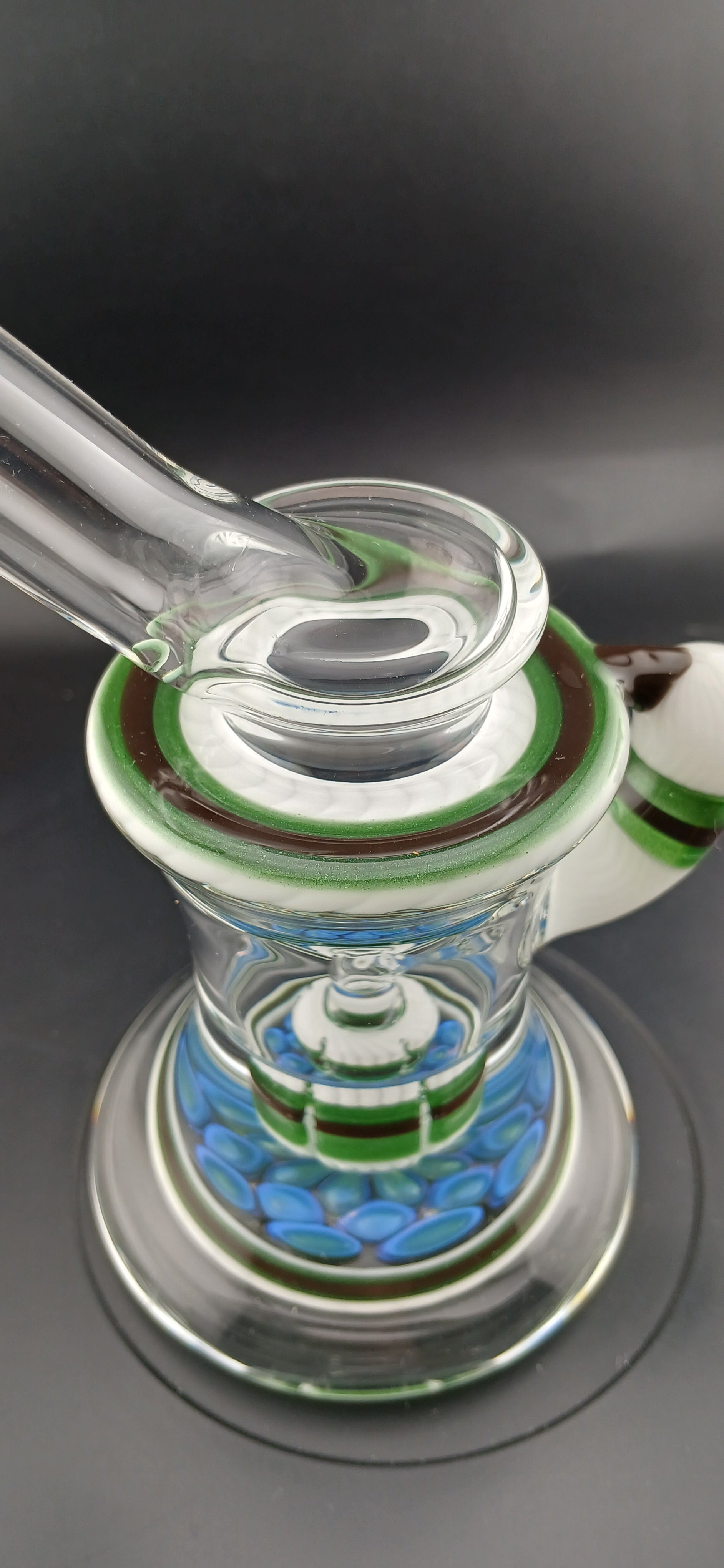 Oil drum rig 10mm Female "kick back mouth piece" X Studios