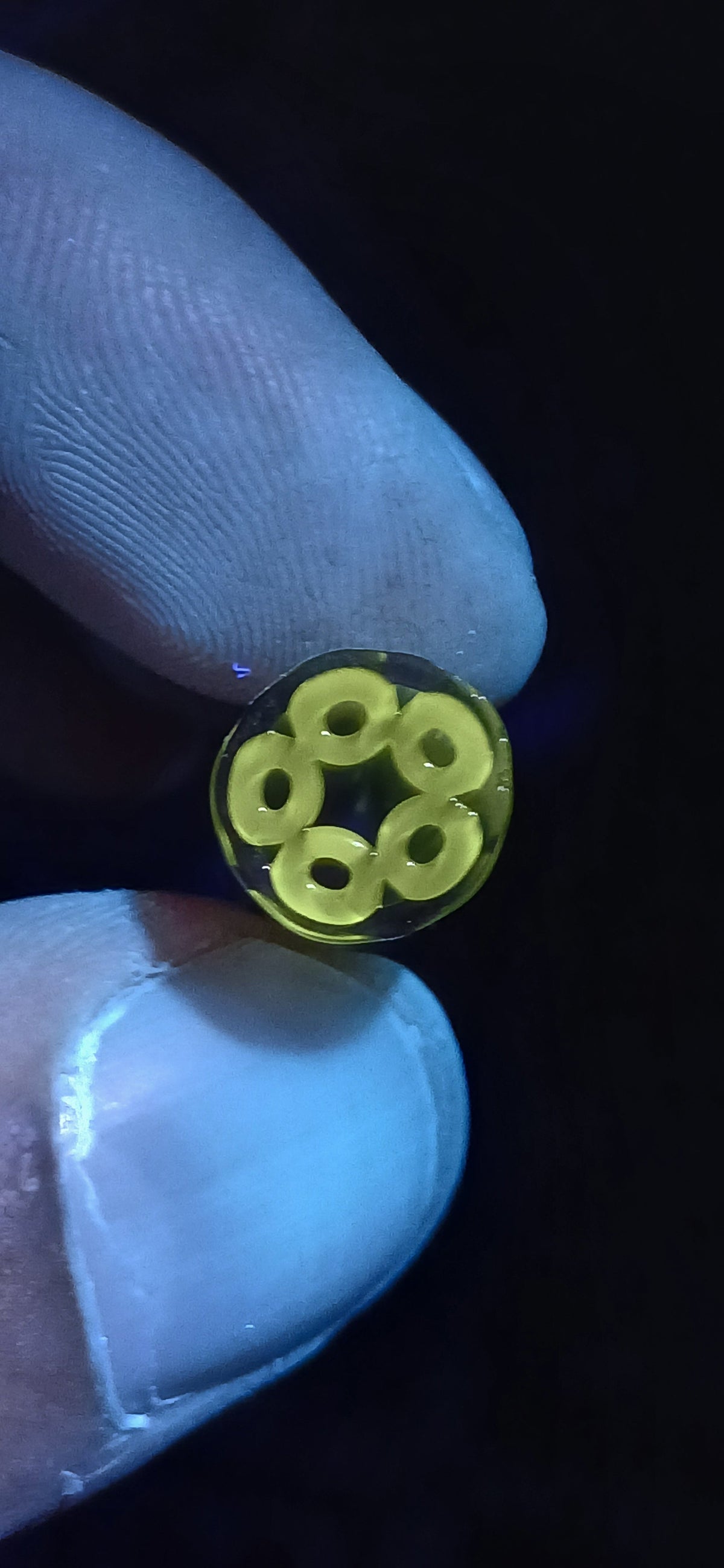 Smoke×Experimental yellow"UV" 11mm X Studios