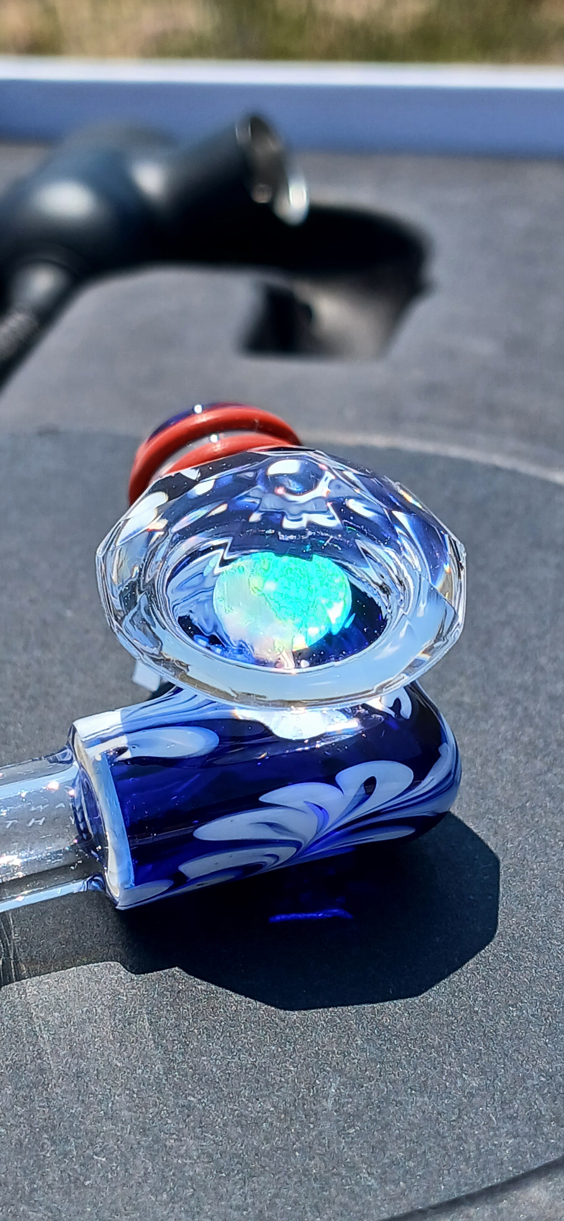Sqwashglass×PWWG Puffco Link Adaptor 10mm X Studios