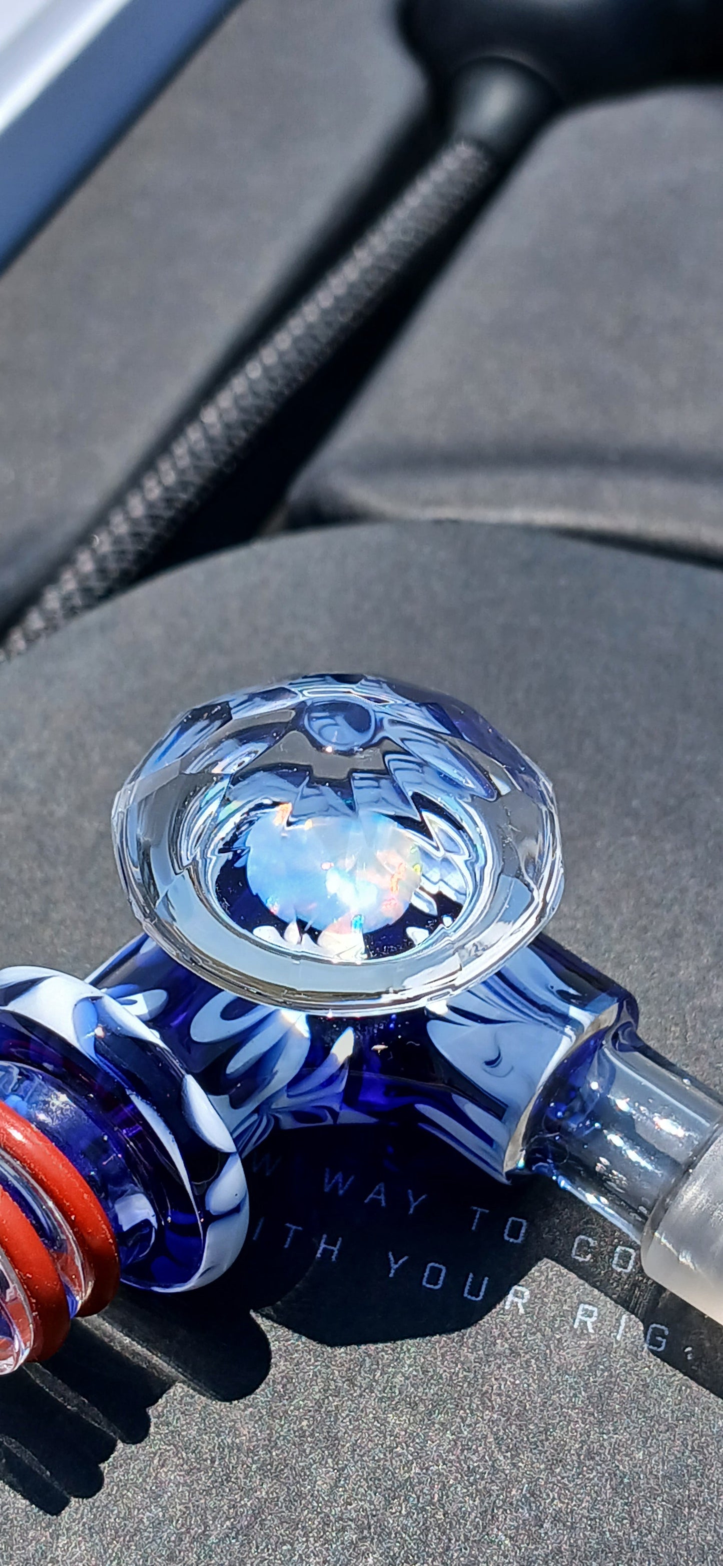Sqwashglass×PWWG Puffco Link Adaptor 10mm X Studios