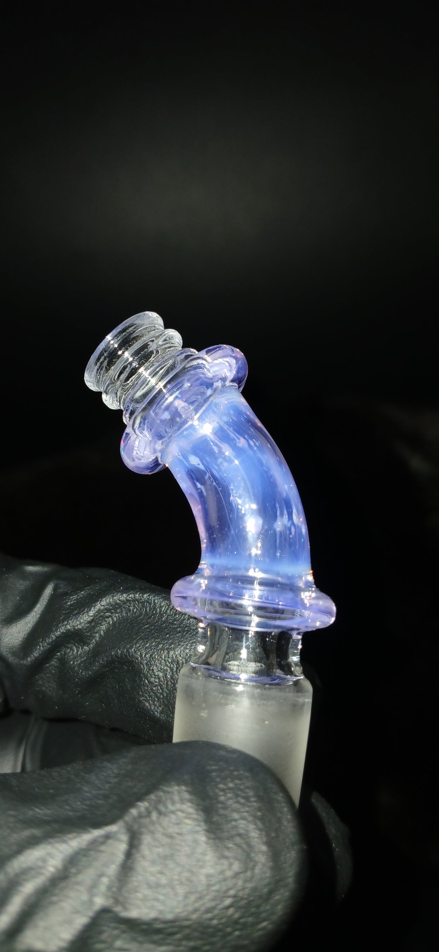 Crushed opal×Neo opal 45° puffco link adaptor "14mm