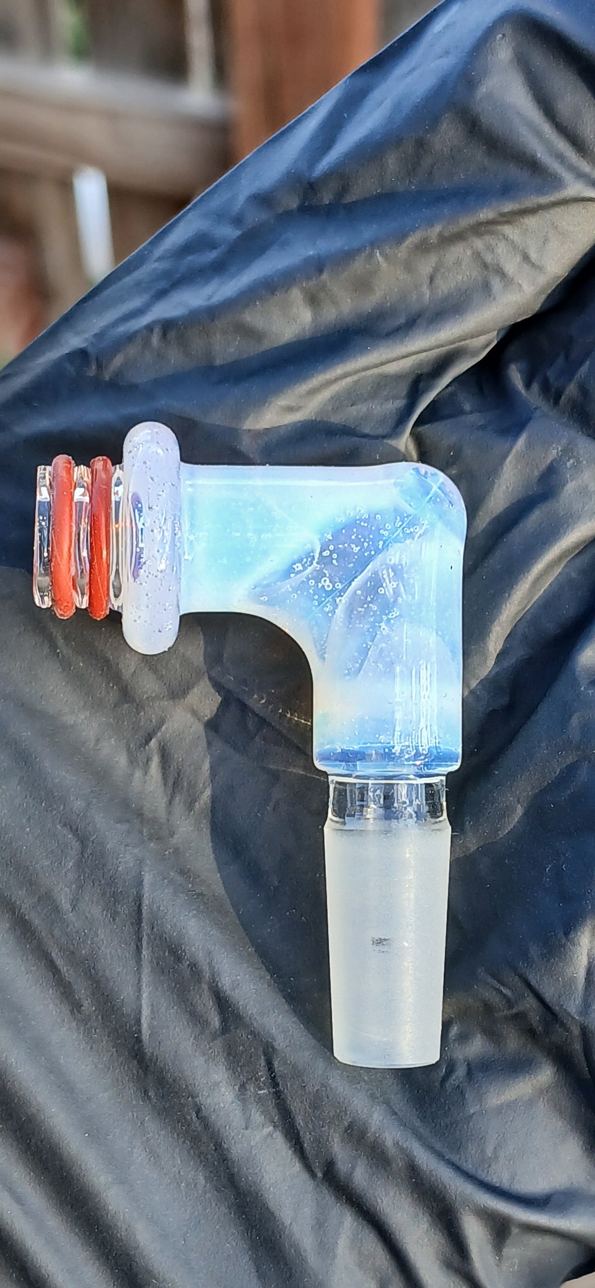 Pearlescent Moonstone puffco Link Adaptor 10mm 90°