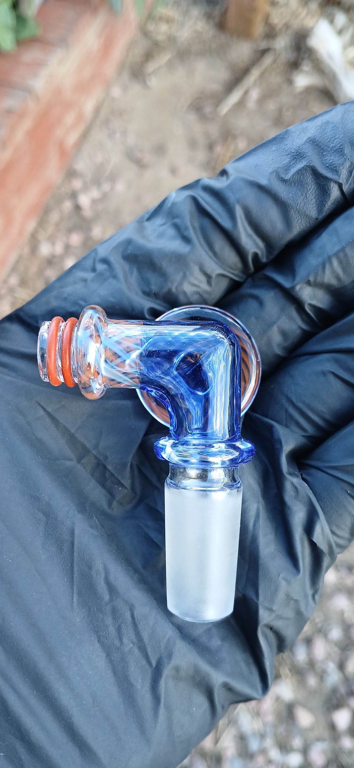 Blue×Orange Retti puffco Link Adaptor 14mm 90°