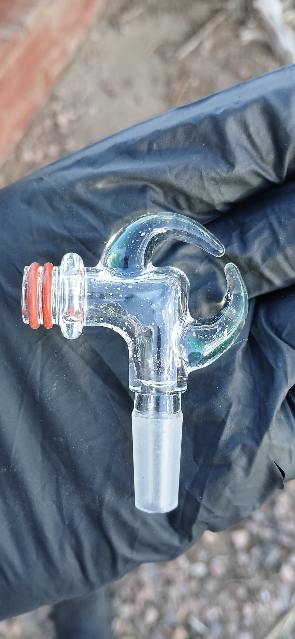 Blue-v × Pink Potion puffco link adaptor 10mm 90°