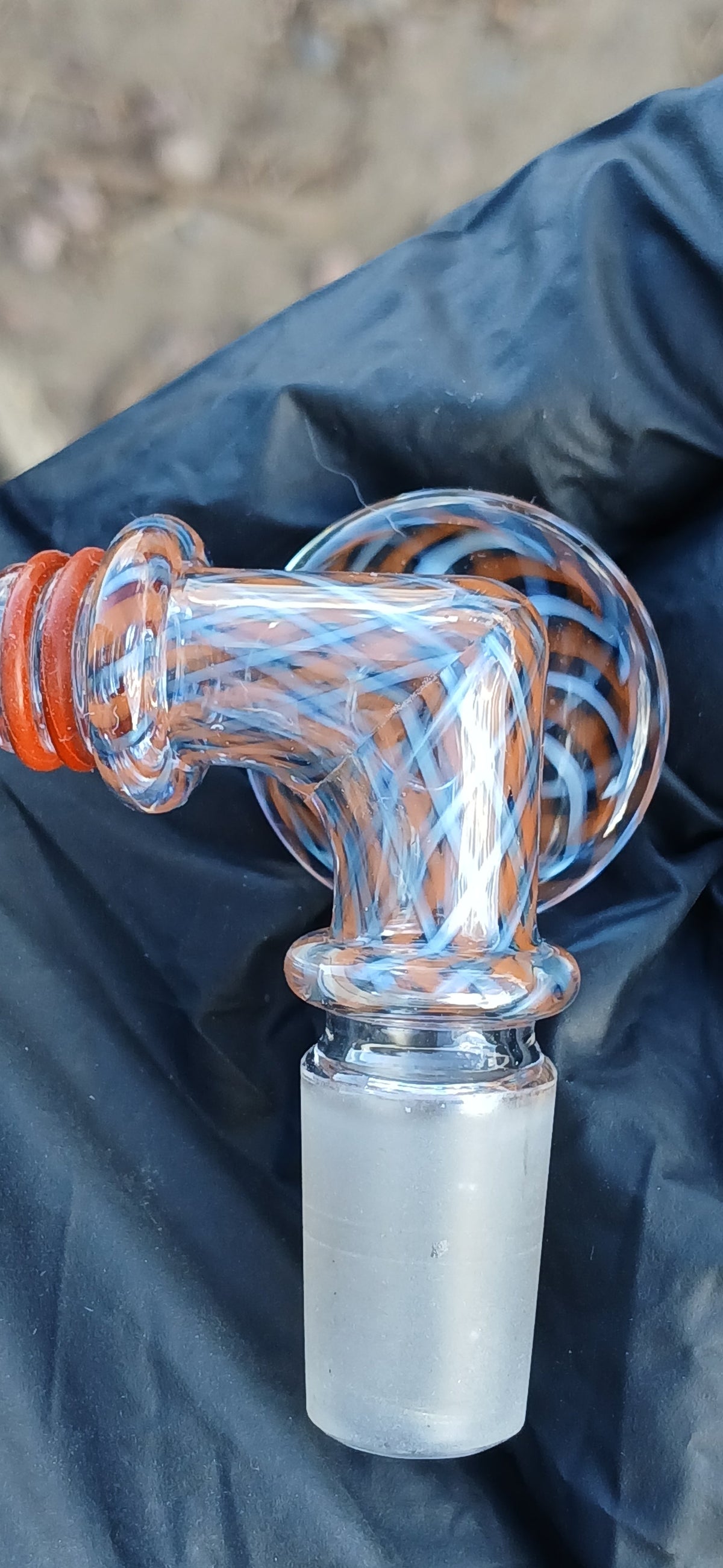 Orange×Blue Retti puffco link adaptor 14mm 90°