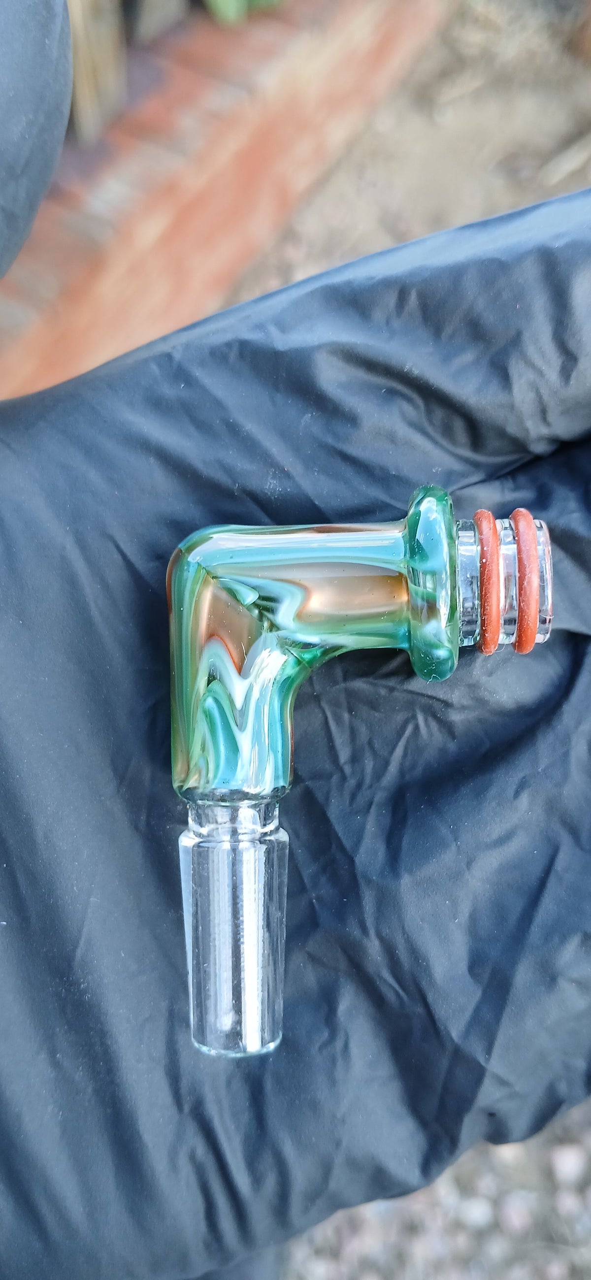 Ruby slipper×chromium UV reactivate puffco link adaptor "10mm"
