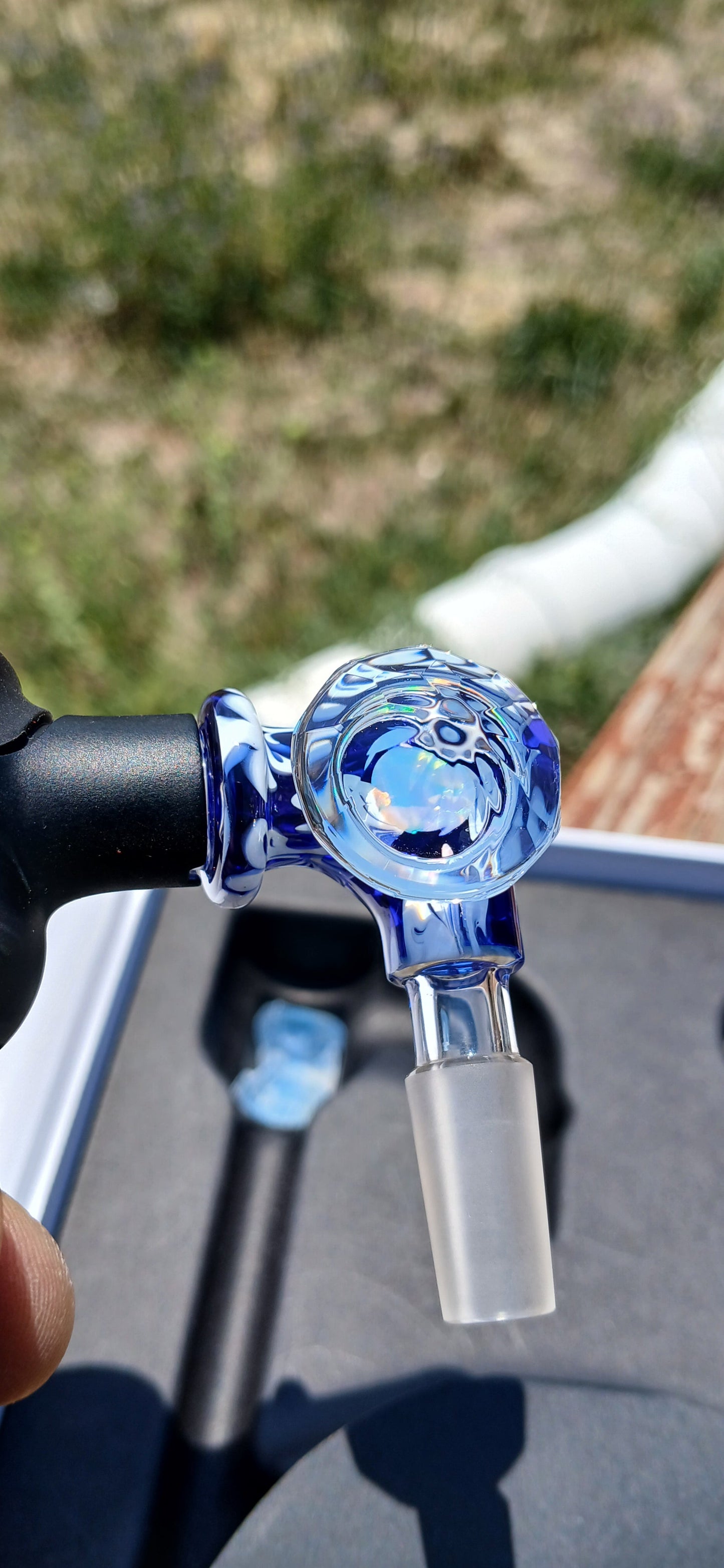 Sqwashglass×PWWG Puffco Link Adaptor 10mm X Studios